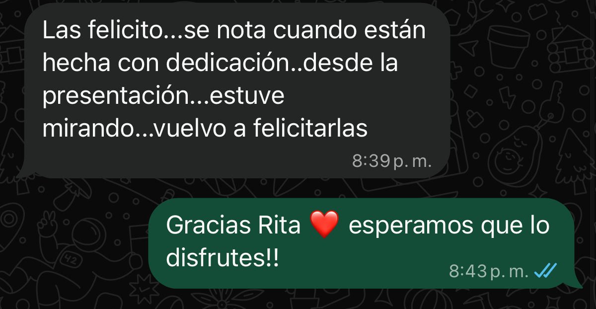 Reseña real de cliente