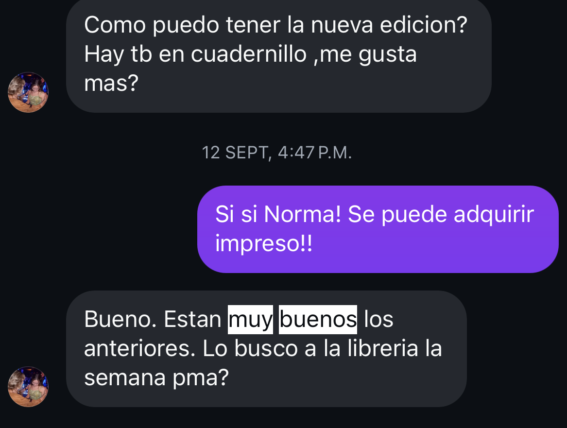 Reseña real de cliente