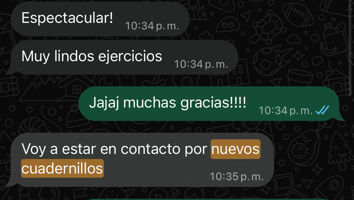 Reseña real de cliente